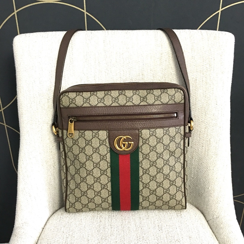 Authentic Gucci unisex Ophedia messenger bag - Picture 1 of 16